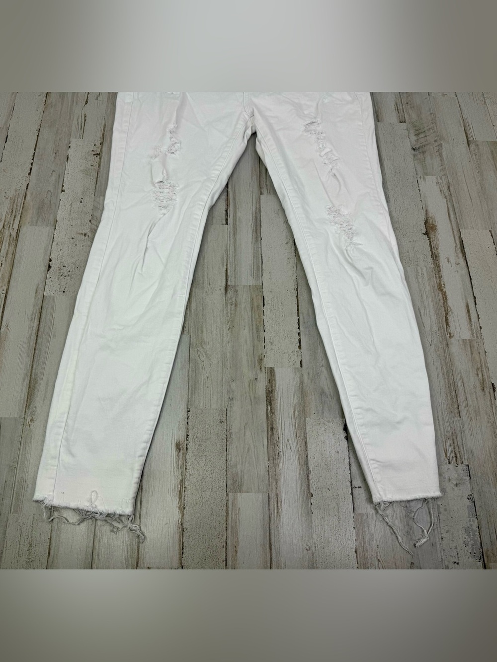 Judy Blue Jeans Womens 15/32 White Mid Rise Skinny Fit Stretchy Waist - Picture 3 of 12
